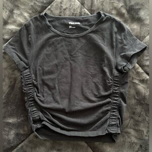 TNA Ruched Short Sleeve Top